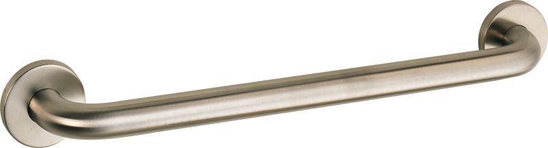 Sanibano, поручень прямой, длина 44, цвет нержавеющая сталь