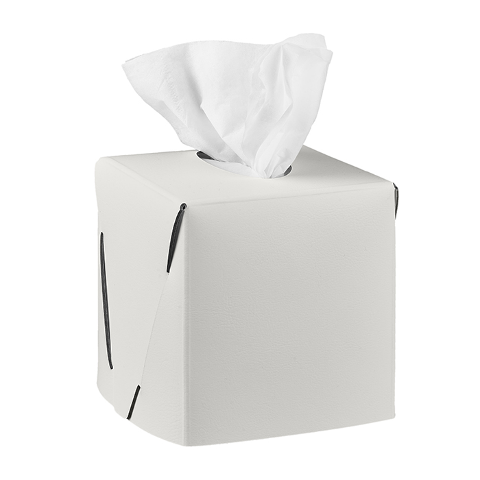 ADJ Салфетница Kleenex, цвет: белый/панна котта