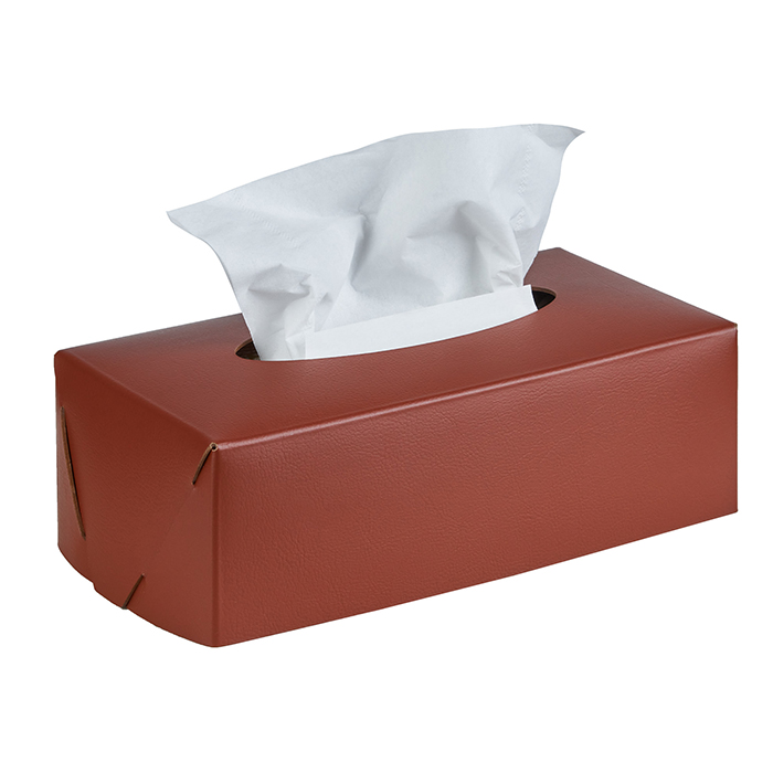 ADJ Салфетница Kleenex, цвет: бордо/коньяк