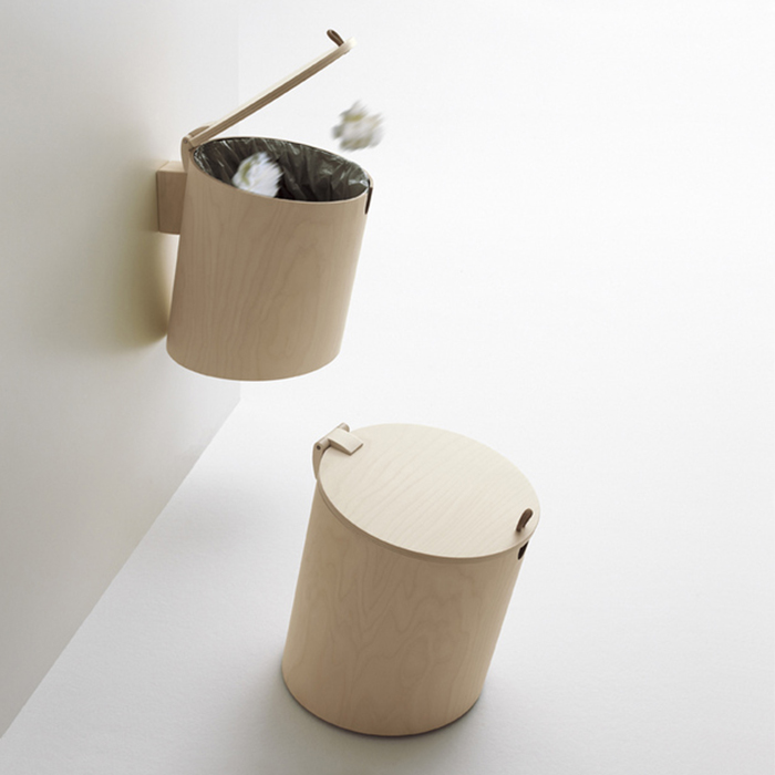 Agape Midi Basket Корзина, напольная, цвет: натуральный дуб