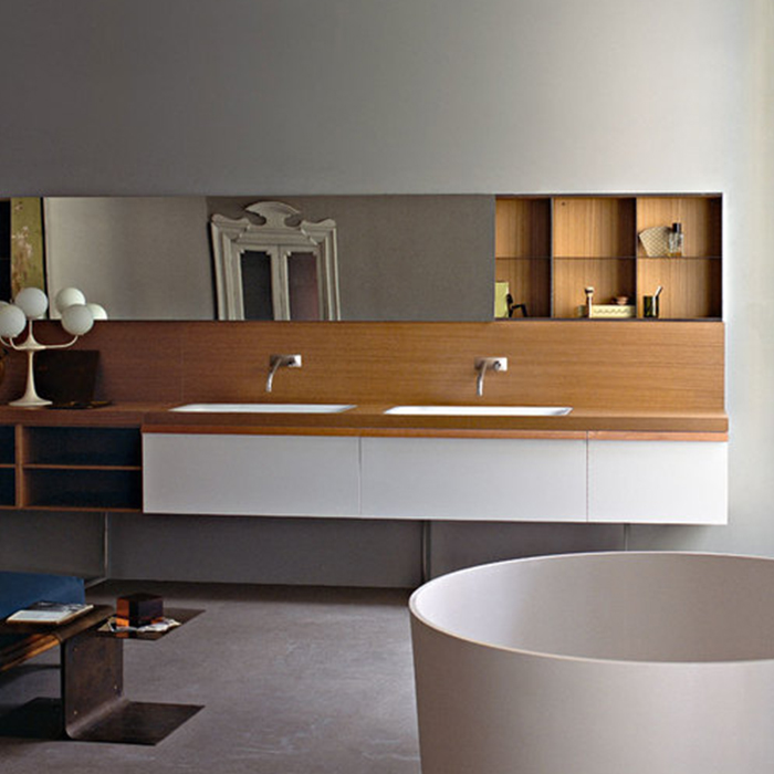 Agape Ottocento 002 Раковина, без отв, цвет: белый