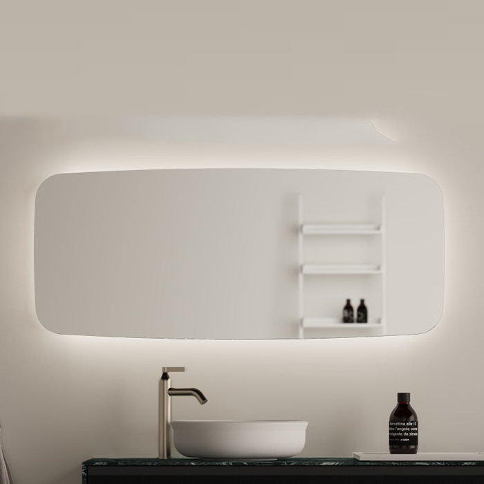 Agape Seppia Зеркало, с LED подсветкой, горизонтальная или вертикальная