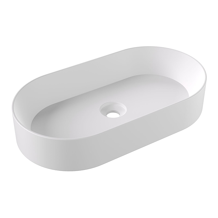 Alice Spy Oval Раковина, накладная, без отв, цвет: белый матовый