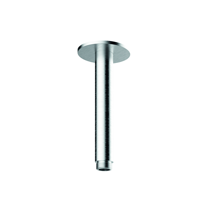 Almar 316 Stainless Steel Кронштейн для верхнего душа, потолочный, с круглым отражателем, цвет: нержавеющая сталь брашированная AISI 316