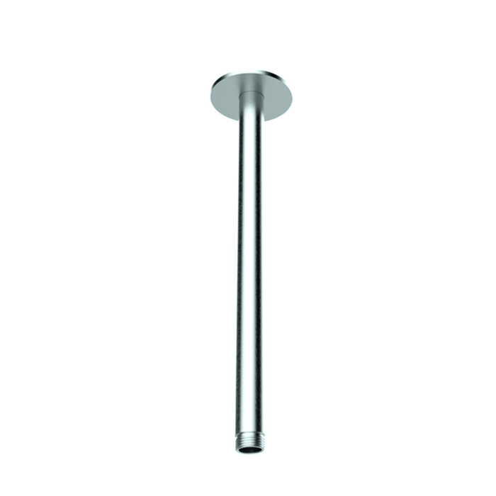 Almar 316 Stainless Steel Кронштейн для верхнего душа, потолочный, с круглым отражателем, цвет: нержавеющая сталь брашированная AISI 316
