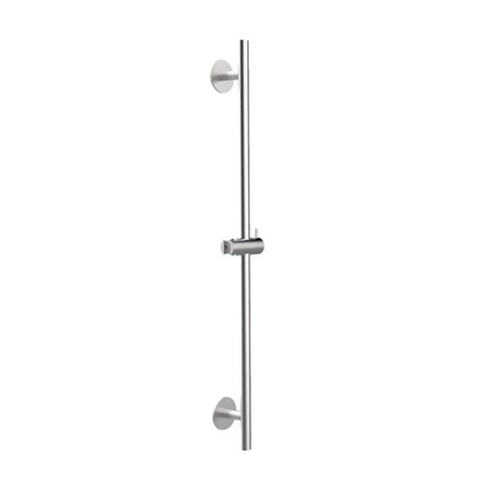 Almar 316 Stainless Steel Штанга душевая настенная, с держателем для ручного душа, цвет: нержавеющая сталь брашированная AISI 316