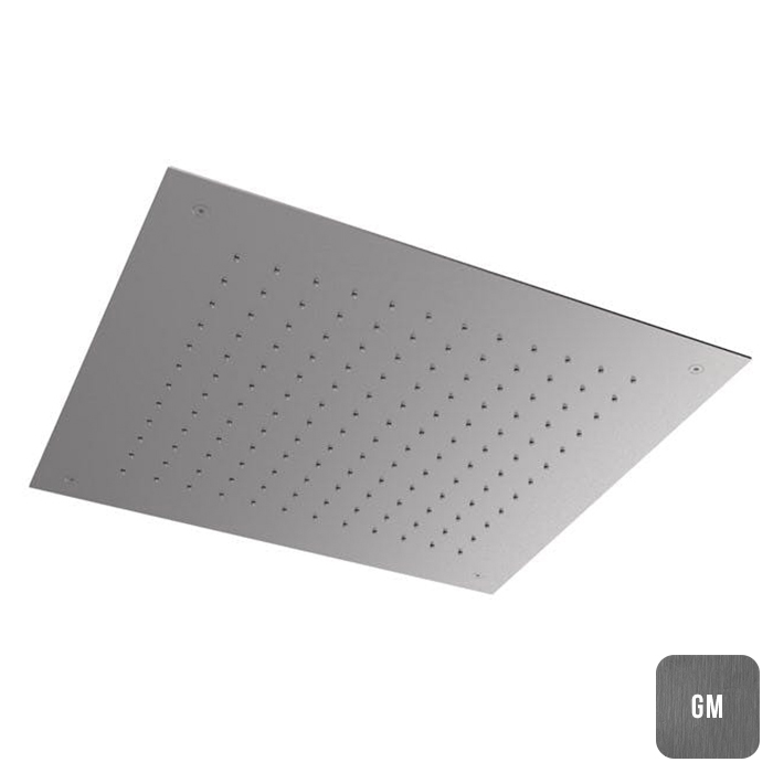 Almar Душевая лейка потолочная встраив, 1 режим, цвет: Gun Metal Brushed PVD