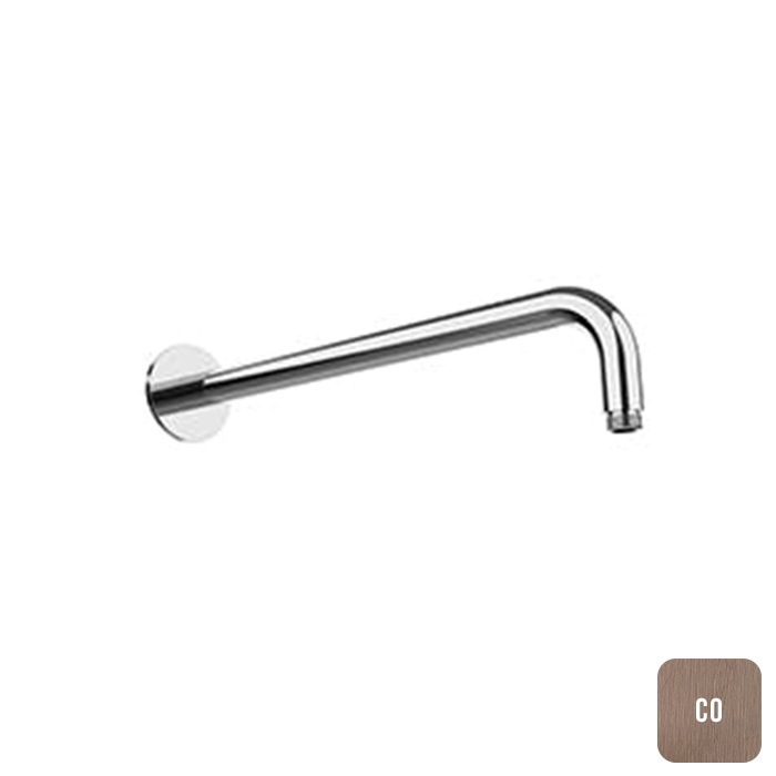 Almar Round Кронштейн из стены круглый, круглый отражатель, цвет: Copper Brushed PVD