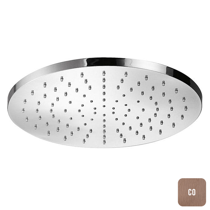 Almar Round Верхний душ круглый, латунь, цвет: Copper Brushed PVD