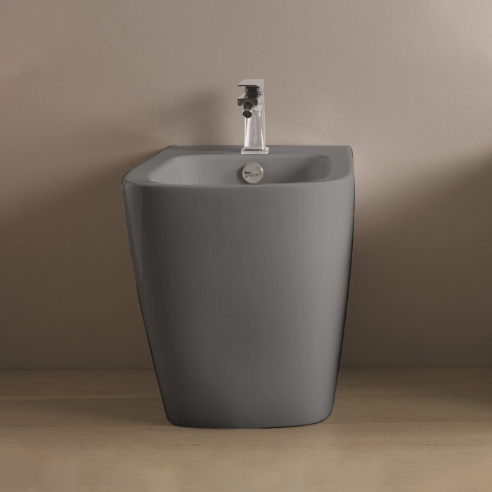 Artceram A16 Биде напольное, с 1 отв под смеситель, цвет: grigio oliva