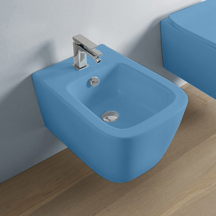 Artceram A16 Биде подвесное, 1 отв, цвет: blu avio