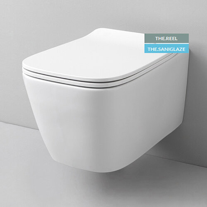 Artceram A16 Унитаз подвесной, безободковый, saniglaze, the.reel, цвет: белый матовый
