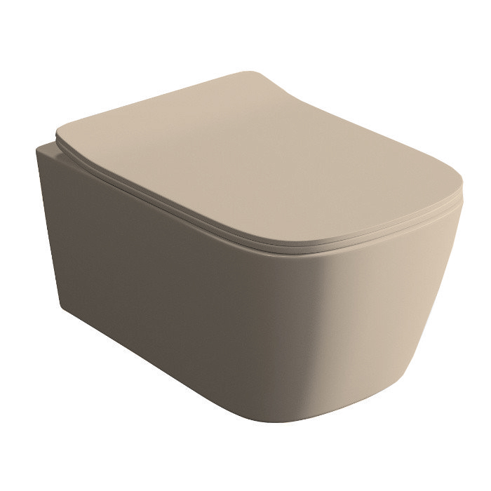 Artceram A16 Унитаз подвесной, безободковый, saniglaze, the.reel, цвет: sand