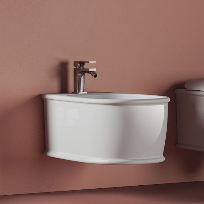 Artceram Atelier Биде подвесное, с 1 отв под смеситель, цвет: белый