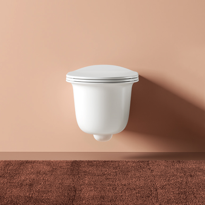 Artceram Chic Унитаз подвесной, безободковый, с крепеж, цвет: белый