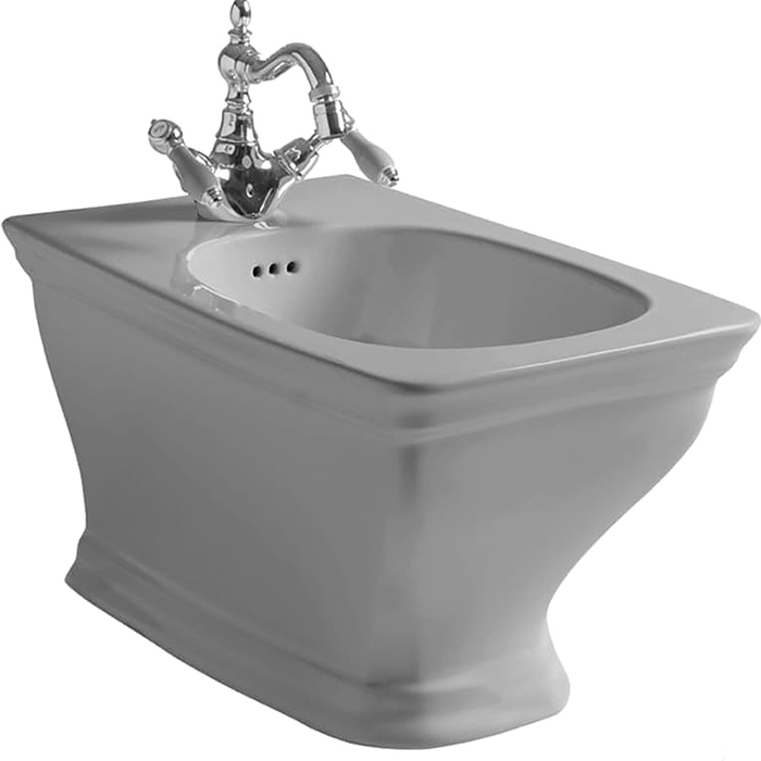 Artceram CIVITAS Биде подвесное, с 1 отв под смес, с крепеж. цвет: grigio acquarello