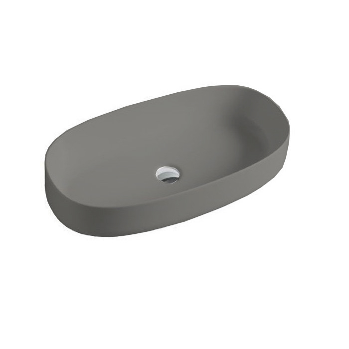 Artceram Cognac Раковина накладная, Saniglaze, цвет: grigio oliva
