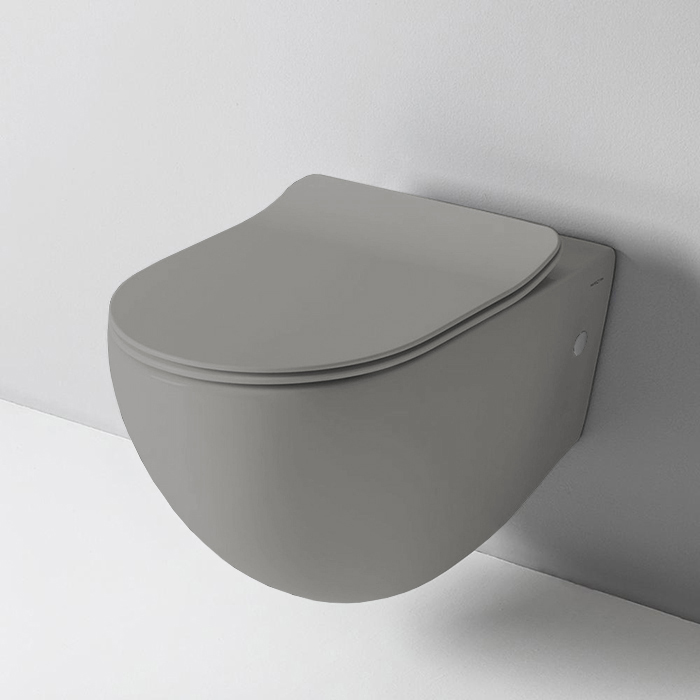 Artceram FILE 2.0 Унитаз подвесной безободковый, цвет: grigio oliva