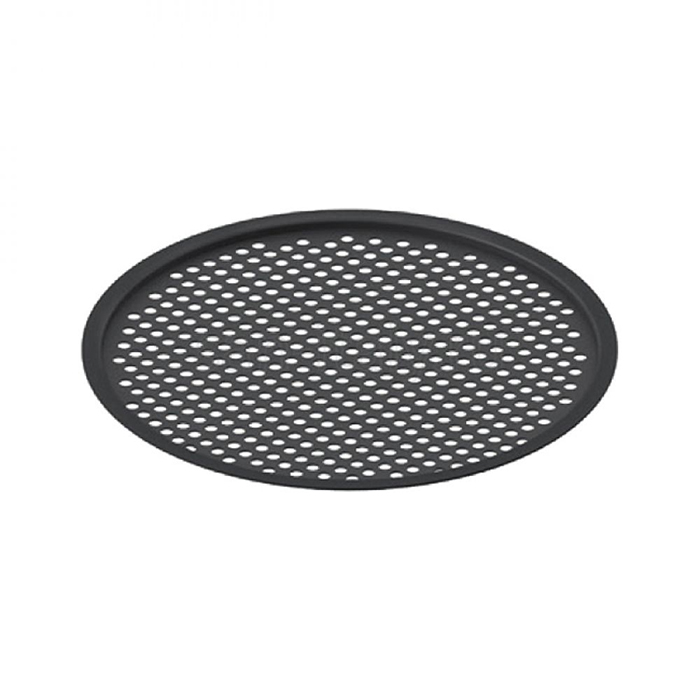 Artceram Fuori Scala Полка сетчатая, круглая, для консоли ACA054, ACA059, цвет: черный матовый
