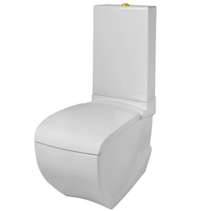 Artceram/Hidra HI-LINE Унитаз моноблок, с крепежами, цвет: белый/золото
