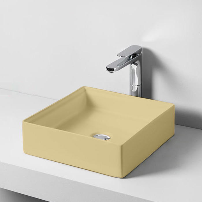 Artceram Scalino Раковина, без отв, накладная, цвет: giallo zinco