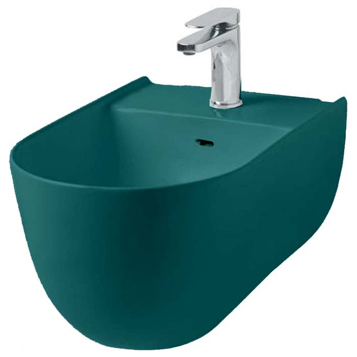 Artceram The One Биде подвесное, 1 отв, цвет: foresta