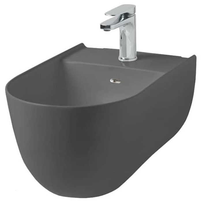 Artceram THE ONE Биде подвесное, с креплениями, с 1 отв под смеситель. цвет: grigio oliva