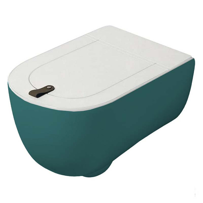 Artceram The One Унитаз, подвесной, Rimless, цвет: foresta