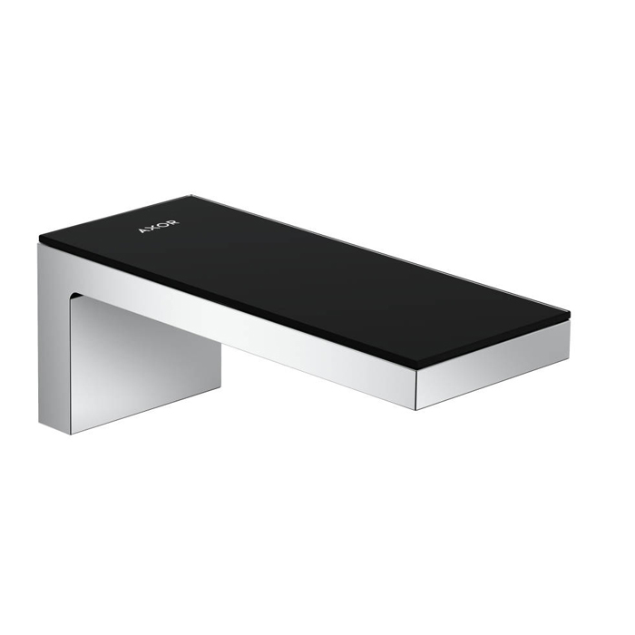Axor MyEdition Излив для ванны, настенный, излив, цвет: хром/черное стекло