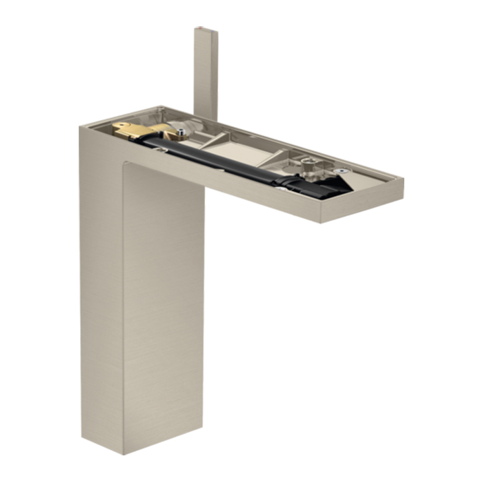 Axor MyEdition Смеситель для раковины 230, на 1 отв, без панели, цвет: шлифованный никель