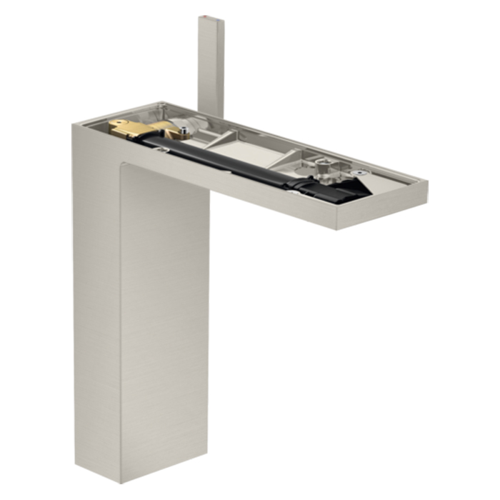 Axor MyEdition Смеситель для раковины 230, на 1 отв, без панели, цвет: сталь