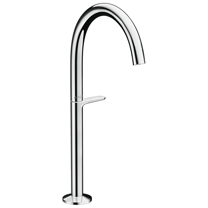 Axor One Смеситель для раковины, 1 отв, излив, Select, со сливом push-open, цвет: хром