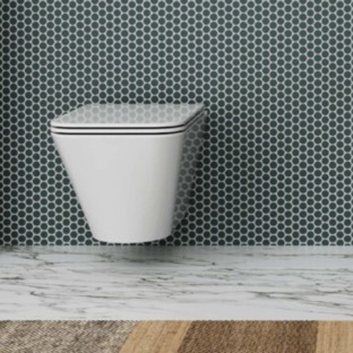 Azzurra Build Унитаз подвесной, цвет: белый