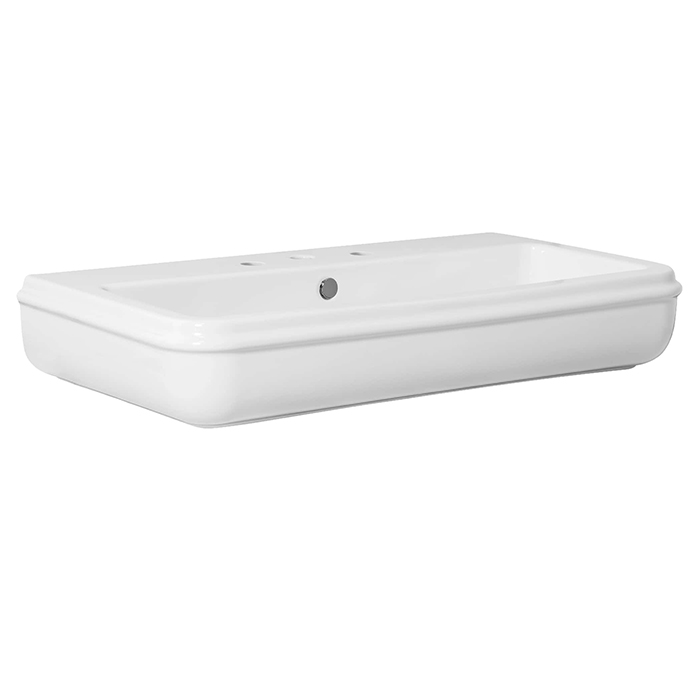 Azzurra Charme Раковина подвесная/накладная, 1 отв, цвет: Bianco lucido