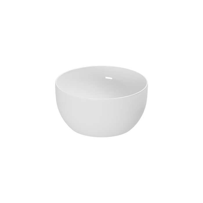 Azzurra Elegance Circle Раковина круглая накладная, без отв, без перелива, цвет: Bianco lucido