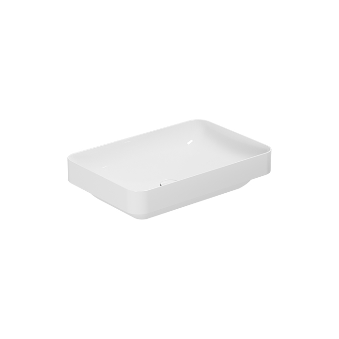 Azzurra Elegance Soft Раковина накладная/полувстраиваемая, без отв, цвет: Bianco lucido