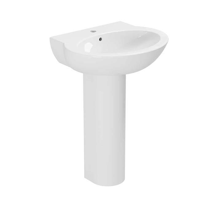 Azzurra Fast Раковина, c 1 отв, цвет: Bianco lucido