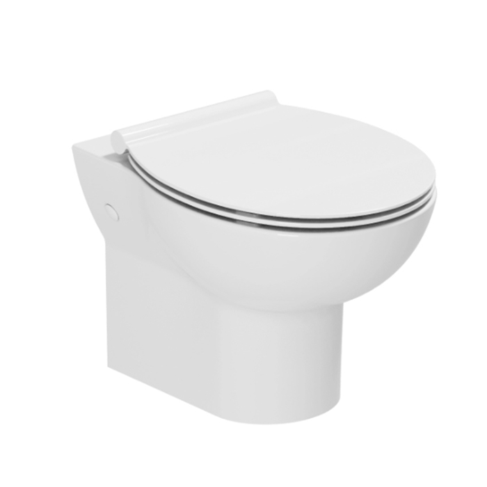 Azzurra Fast Унитаз подвесной, с крепежом, цвет: Bianco lucido