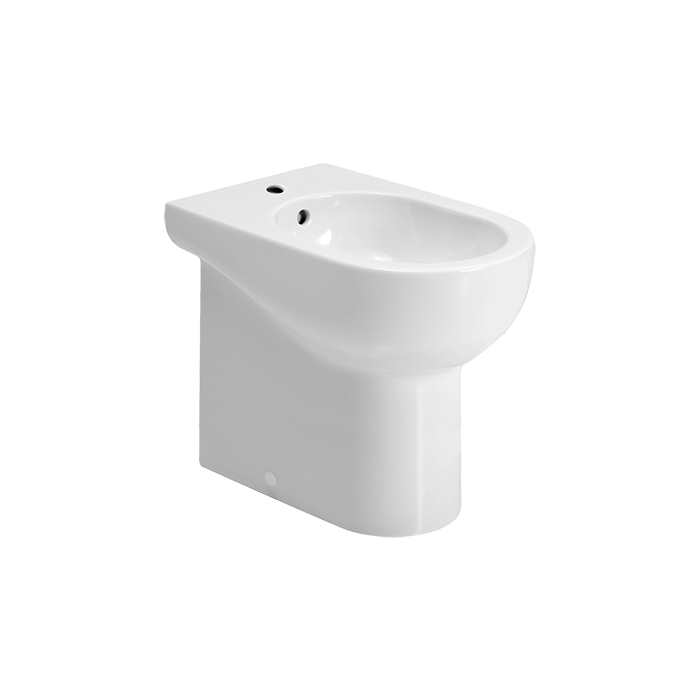 Azzurra Nuvola Биде напольное c 1 отв, с креплением VFV, цвет: Bianco lucido