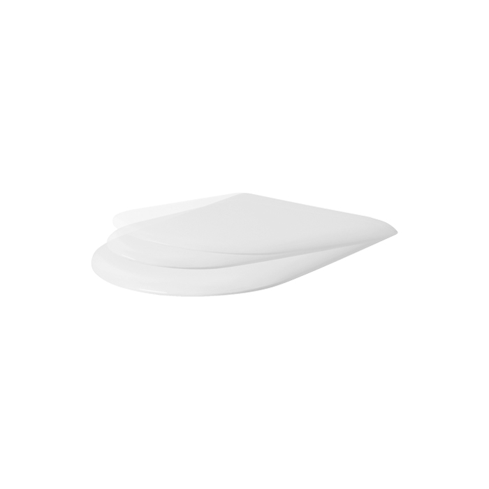 Azzurra Thin Сиденье для унитазов THI156/sosk и THI156/p, с микролифтом, цвет: Bianco lucido