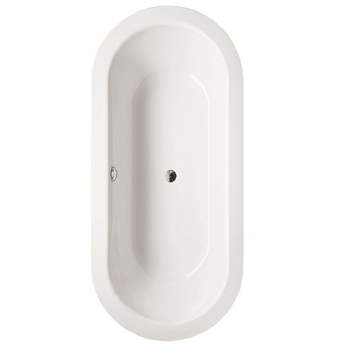 Bette Starlet Oval Ванна, встраиваемая, BetteGlasur® Plus, с шумоизоляцией, цвет: белый