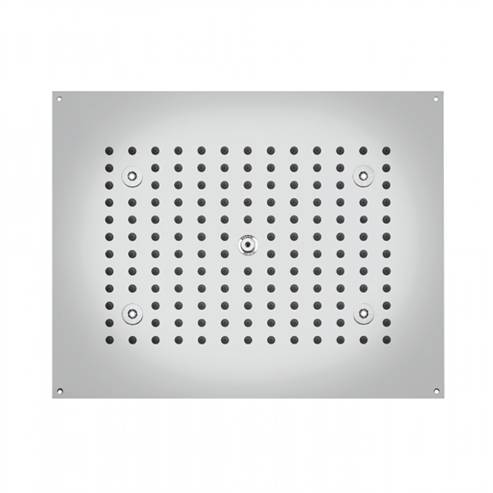 BOSSINI DREAM-RECTANGULAR Верхний душ с 4 LED (белый), блок питания/управления, цвет: хром