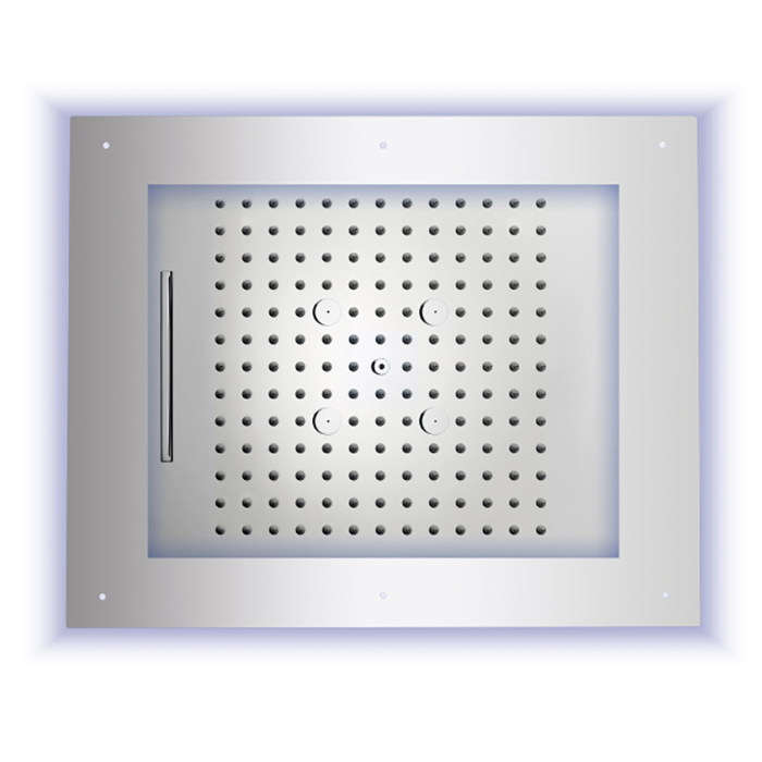 Bossini Frame Multifunctions Верхний душ, 3 режима, потолочный, цвет: хром