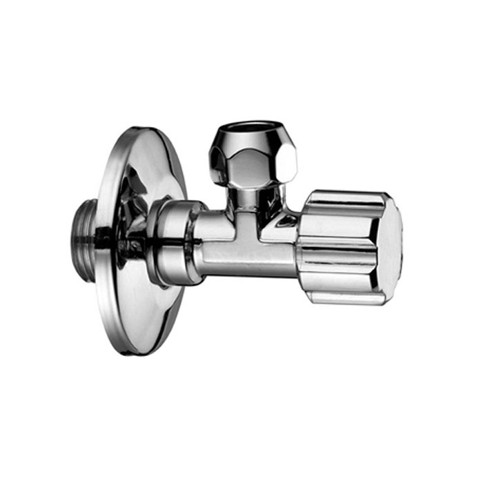 Carlo Frattini Sottolavabo Запорный вентиль, 1/2" x 3/8", с фильтром, регулировкой и выводом диаметр 3/8", цвет: хром