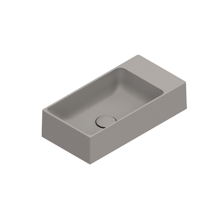 Catalano Premium Раковина, без отв, цвет: Tortora Satinato
