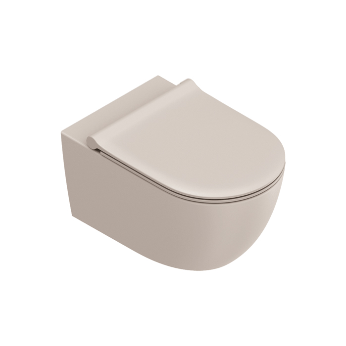 Catalano Sfera Унитаз подвесной, безободковый, смыв Tornado, покрытие Twinglaze+ цвет: Seta Satinato