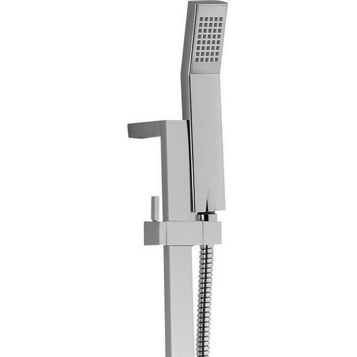 CISAL Shower Душевой гарнитур:ручная лейка,шланг,штанга, цвет: хром