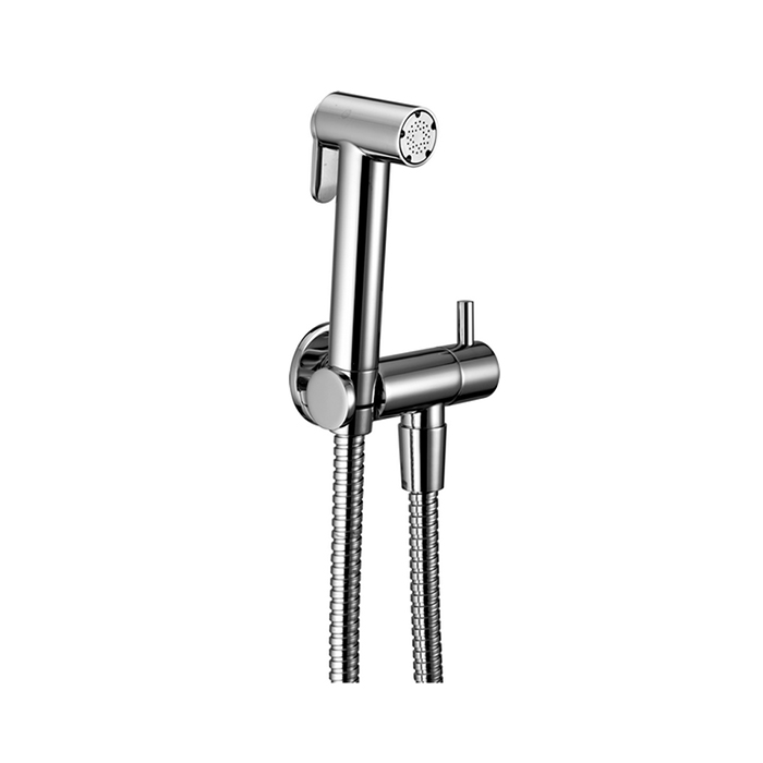 Cisal Shower Гигиенический душ, со шлангом, вывод с держателем, цвет: хром