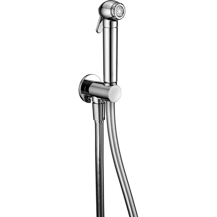 CISAL Shower Гигиенический душ со шлангом,вывод с держателем, цвет: хром