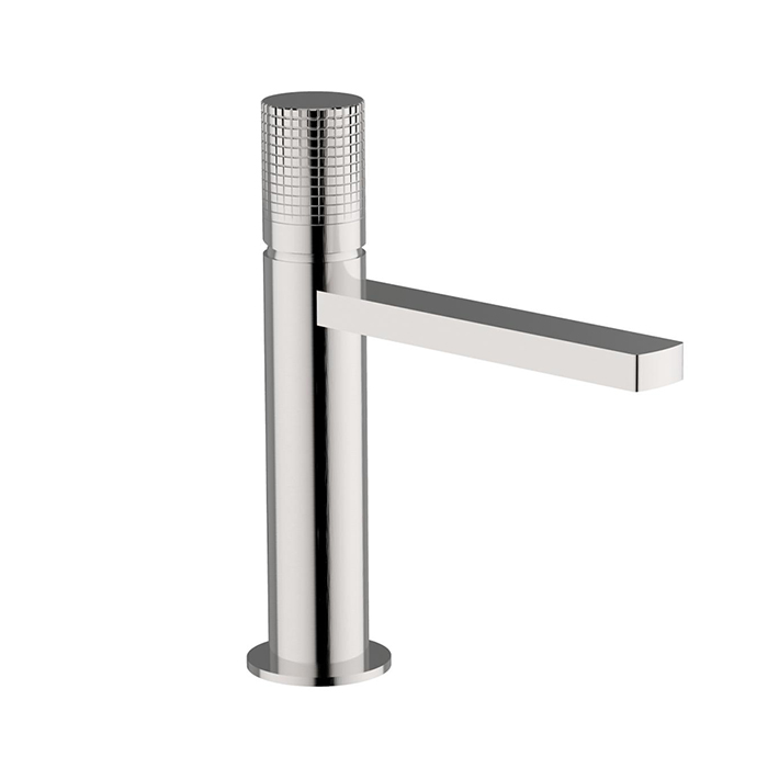 Cisal X32 Смеситель для раковины, на 1отв, цвет: Brushed Stainless Steel